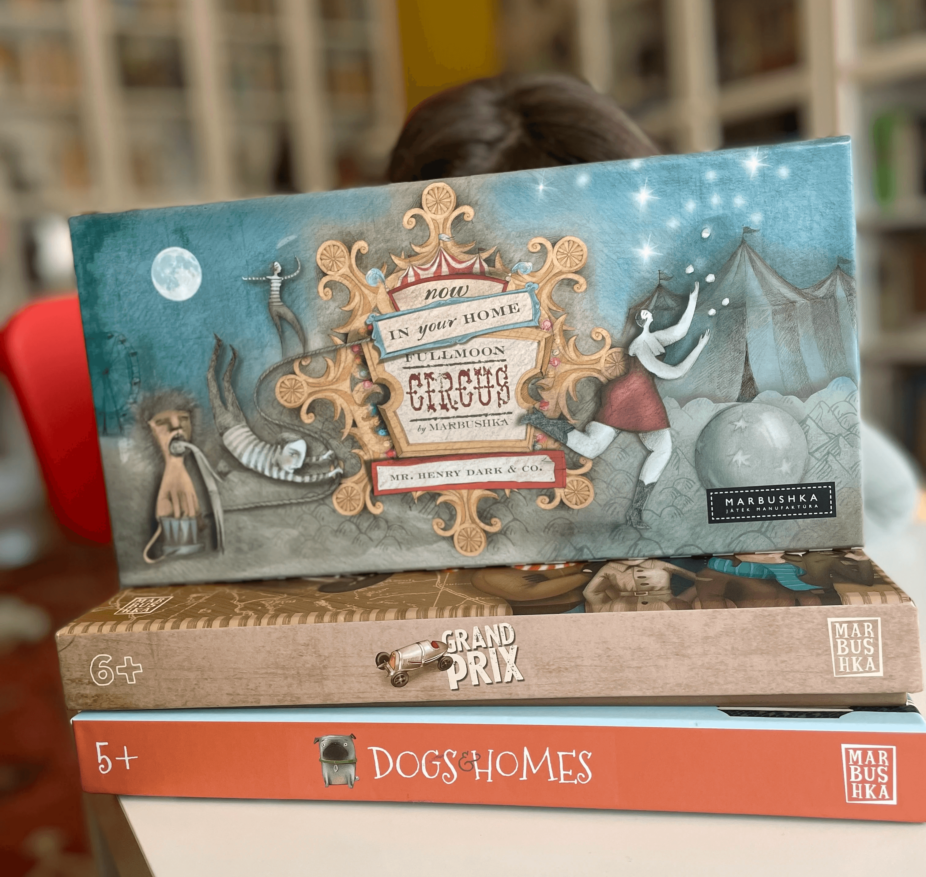 Jeu de société Full Moon Circus par Marbushka